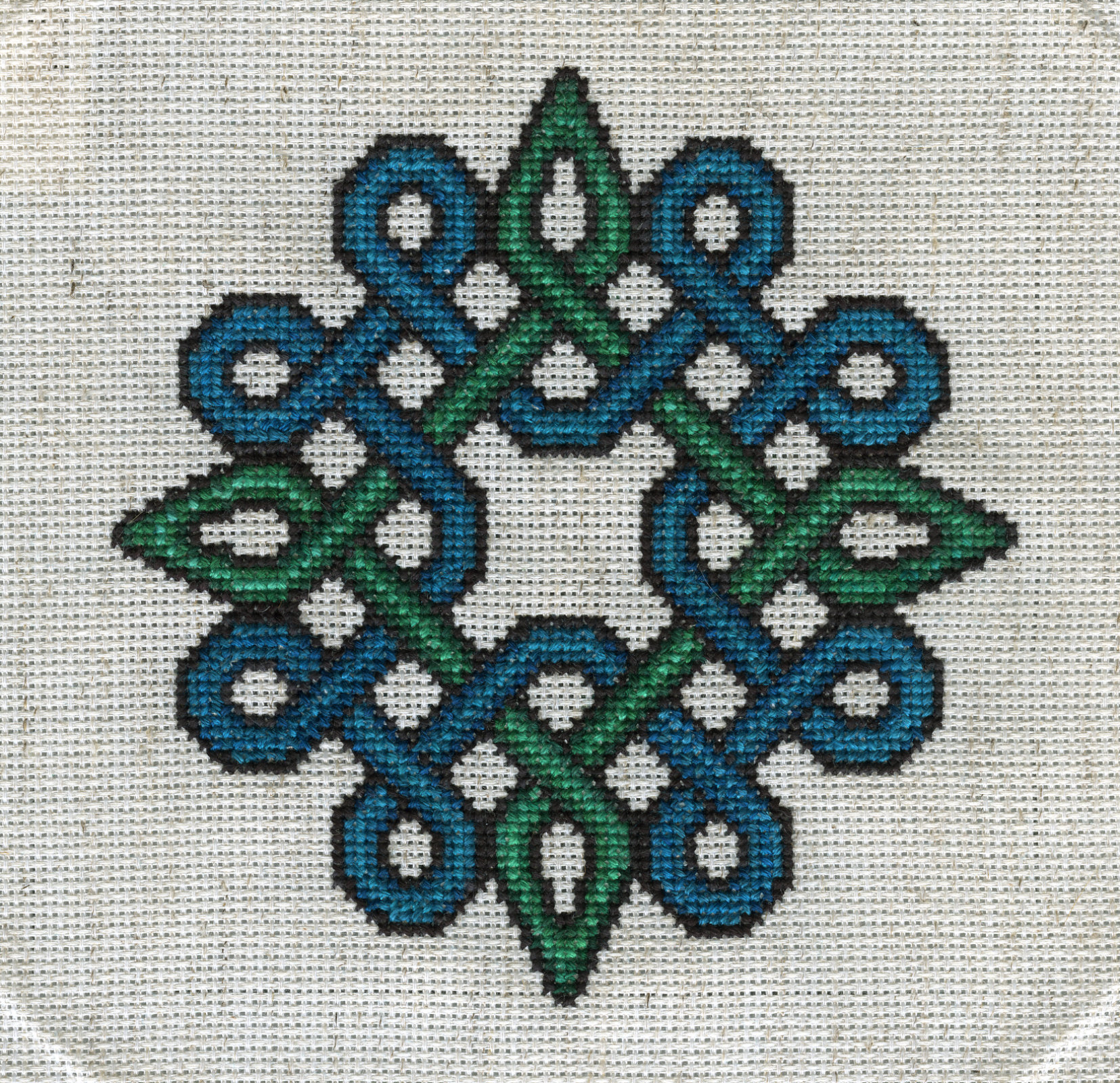 Event Horizon - Blue and Green